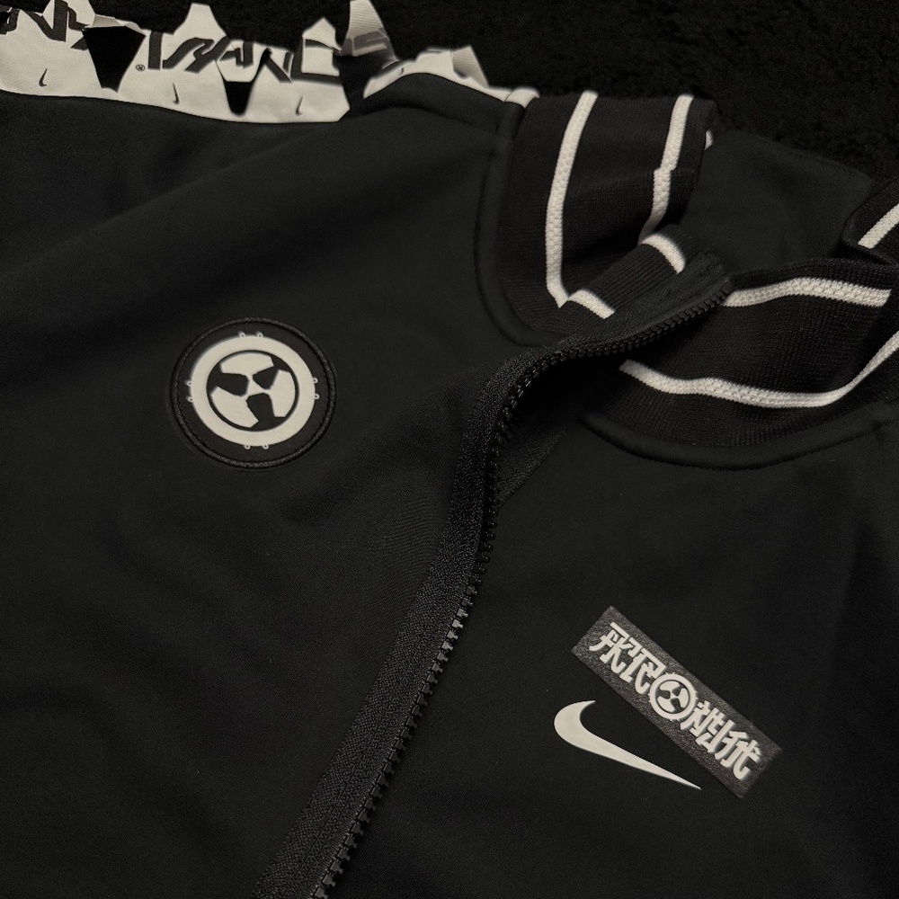 Nike x ACRONYM Therma Fit Knit Jacket 'Black/White'